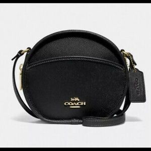 COACH Canteen Black Leather